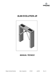 Wolpac SLIM EVOLUTION JR Manual Tecnico