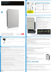 Abb REACT-BATT-AP1 Guía De Instalación Rápida