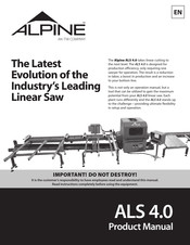 Alpine ALS 4.0 Manual De Instrucciones