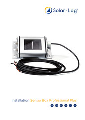 Solar-Log Sensor Box Professional Plus Manual De Instrucciones