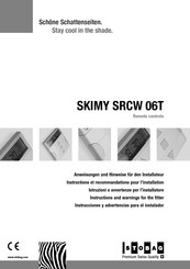 Stobag SKIMY SRCW 06T Instrucciones Y Advertencias Para El Instalador