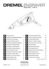 Dremel 290 Traducción De Las Instrucciones Originales