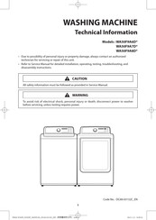 Samsung WA50F9A7D Manual Del Usuario