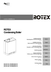 Rotex GW-20 H18 Instrucciones De Instalación