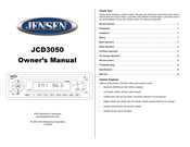 Jensen JCD3050 El Manual Del Propietario