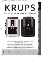 Krups ESPRESSERIA AUTOMATIC PREMIUM Manual De Instrucciones