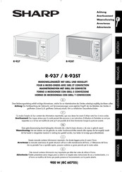 Sharp R-937 Manual De Instrucciones