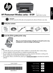 HP Photosmart Wireless Serie Manual De Instrucciones