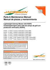 Textron 67982 Manual De Piezas Y Mantenimiento