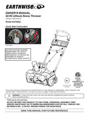 EarthWise SN74022 El Manual Del Propietario