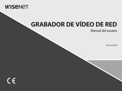 Wisenet QRN-1620S Manual Del Usuario