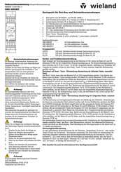 Wieland SNV 4063KP Manual De Instrucciones