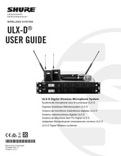 Shire ULX-D Manual De Instrucciones