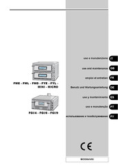 Fimar FGI/6 Uso Y Mantenimiento