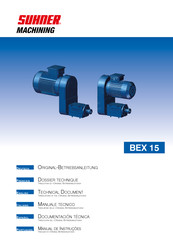 SUHNER MACHINING BEX 15 Documentación Técnica