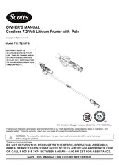 Scotts PR17216PS Manual De Instrucciones