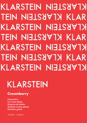 Klarstein Creamberry Manual De Instrucciones