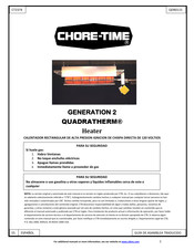 Chore-Time QUADRATHERM CT2374 Guia Del Usuario