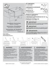 Electrolux Luxury-Glide Touch-2-Open Instrucciones De Instalación