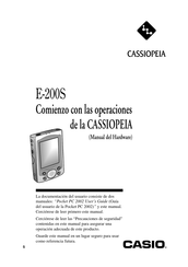 Casio CASSIOPEIA E-200S Manual Del Hardware