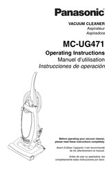 Panasonic MC-UG471 Instrucciones De Operación