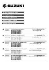 Suzuki 990D0-05H01-ALM Manual De Instalación