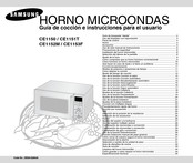 Samsung CE1152M Manual De Instrucciones Para El Usuario