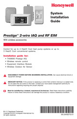 Honeywell Prestige THX9000 Guía De Instalación Del Sistema