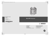 Bosch GLL 2-20 Manual De Instrucciones
