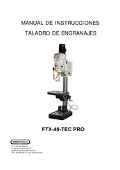 ABRATOOLS FTX-40-TEC PRO Manual De Instrucciones