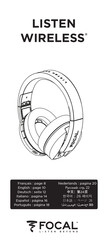 Focal Listen Wireless Manual Del Usuario