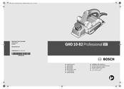 Bosch GHO 10-82 Professional Manual Original