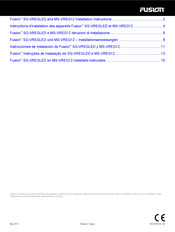 Fusion MS-VREG12 Instrucciones De Instalación