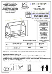 MARCKERIC CABAÑA PEPPA Instrucciones De Montaje