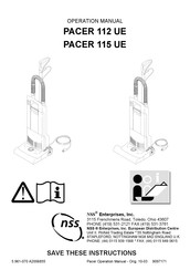 NSS PACER 112 UE Manual Del Usuario