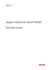 Xerox B1022 Guia Del Usuario