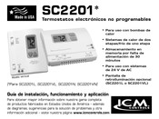 ICM Controls SC2201VN Guía De Instalación, Funcionamiento Y Aplicación