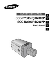 Samsung SCC-B2307P Manual De Usuario