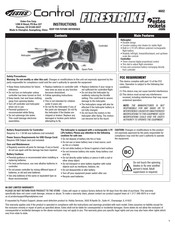 Estes FIRESTRIKE Manual De Instrucciones