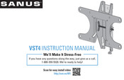 Sanus VST4 Manual De Instrucciones