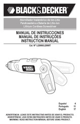 Black and Decker LI2000 Manual De Instrucciones