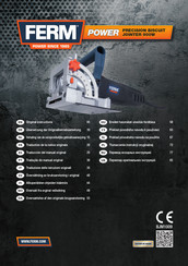 Ferm BJM1009 Traducción Del Manual Original