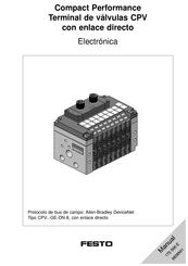 Festo CPV Serie Manual Del Usuario