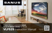 Sanus VLF525 Manual De Instrucciones