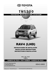 Toyota TNS300 Instrucciones De Instalación