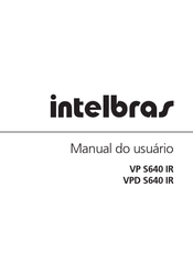 Intelbras VP S640 IR Manual Do Usuário