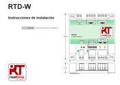 Realtime RTD-W Instrucciones De Instalación