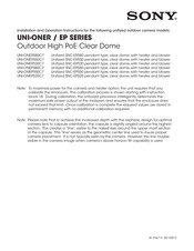 Sony UNI-ONEP Serie Manual Del Usuario