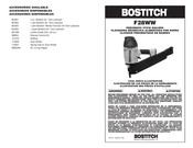 Bostitch F28WW Manual Del Usuario