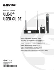 Shure ULX-D Manual Del Usuario